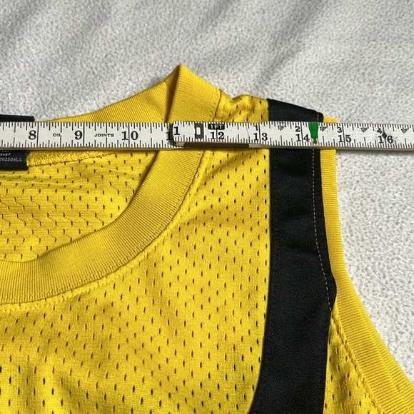 Vintage Nike NBA Atlanta Hawks Yellow #3 Shareef Rahim Jersey Adult XXL - Picture 8 of 10